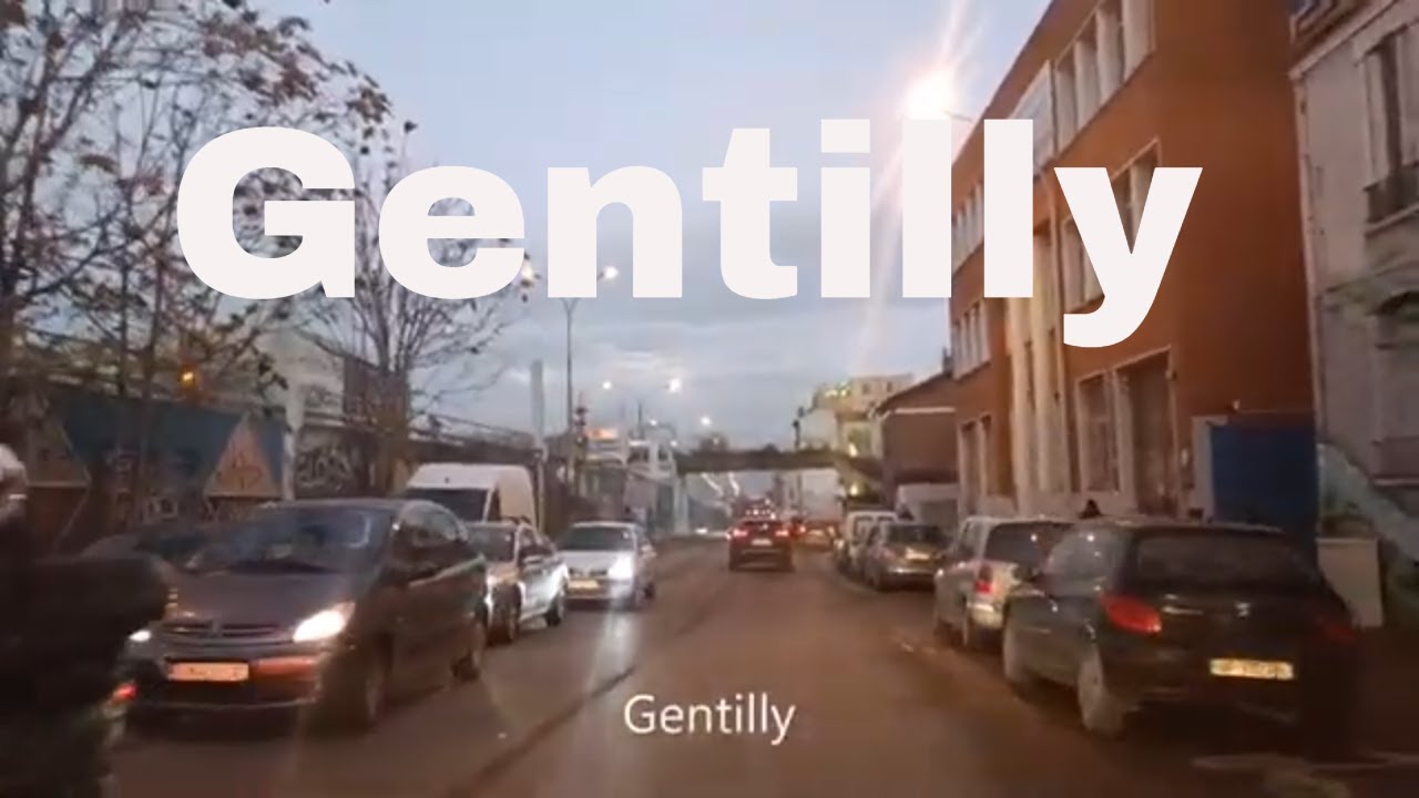 Gentilly 4K- Driving- French region