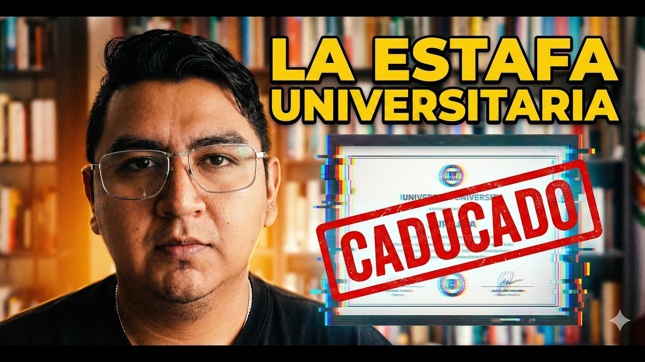La ESTAFA de la Universidad: Por qué tu Título Universitario ya CADUCÓ 📉 (Educación vs. Skills)