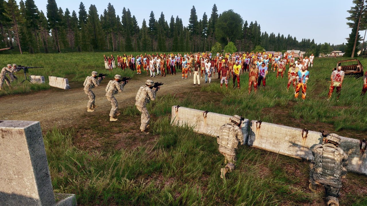 Arma 3 - Zombie i demony: grupa zadaniowa Aegis - Strefa infekcji