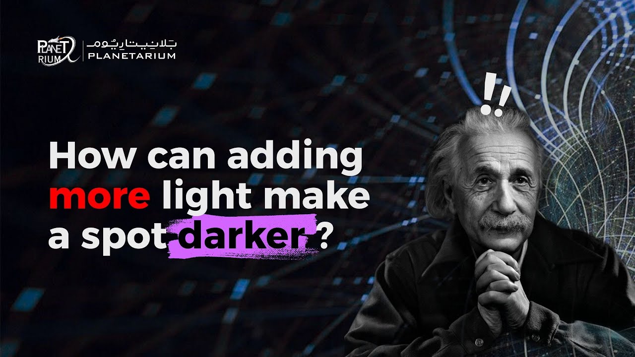 Adding more light make a spot darker ! brief intro to quantum world