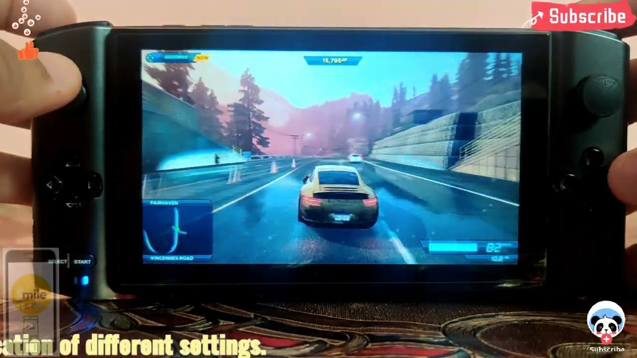Need for Speed most wanted running on Windows Gpd Win3 #nfs #nfsmostwanted #gpdwin3 #steamdeck