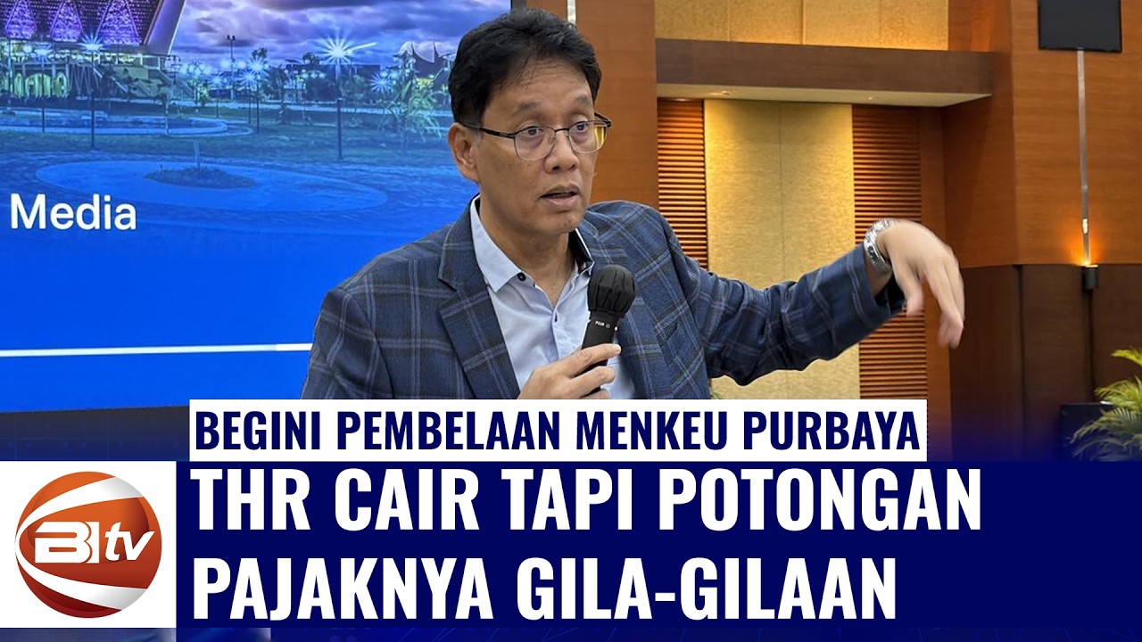 Menkeu Purbaya Sebut Skema Pemotongan THR Karyawan Swasta Cukup Fair