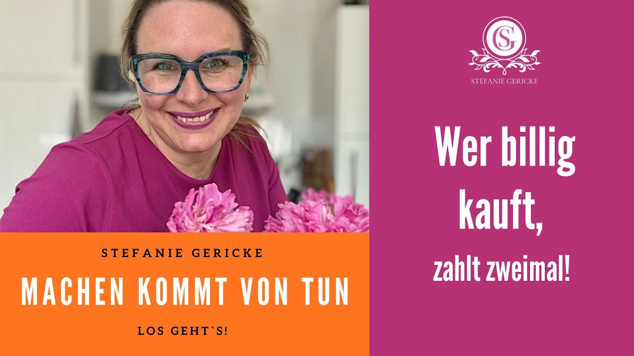 Podcast: Wer billig kauft, zahlt zweimal!