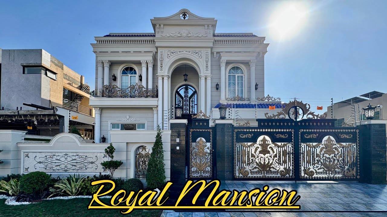 Luxurious 1 Kanal Royal Mansion For Sale in Dha Phase 6 Lahore