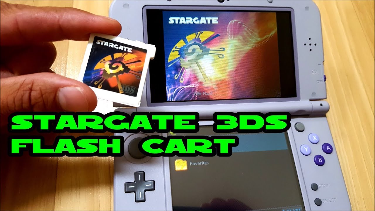 3DS Stargate Flash Cart setup and review