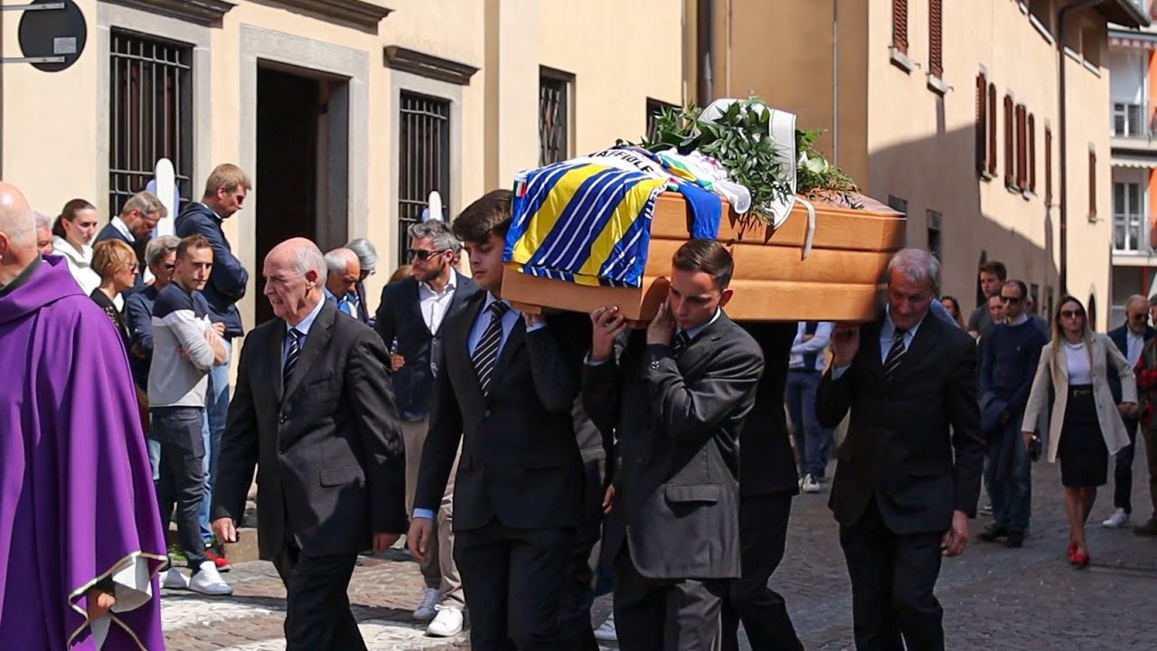 Villa d'Almè, l'ultimo saluto a Giacomo Maffioletti