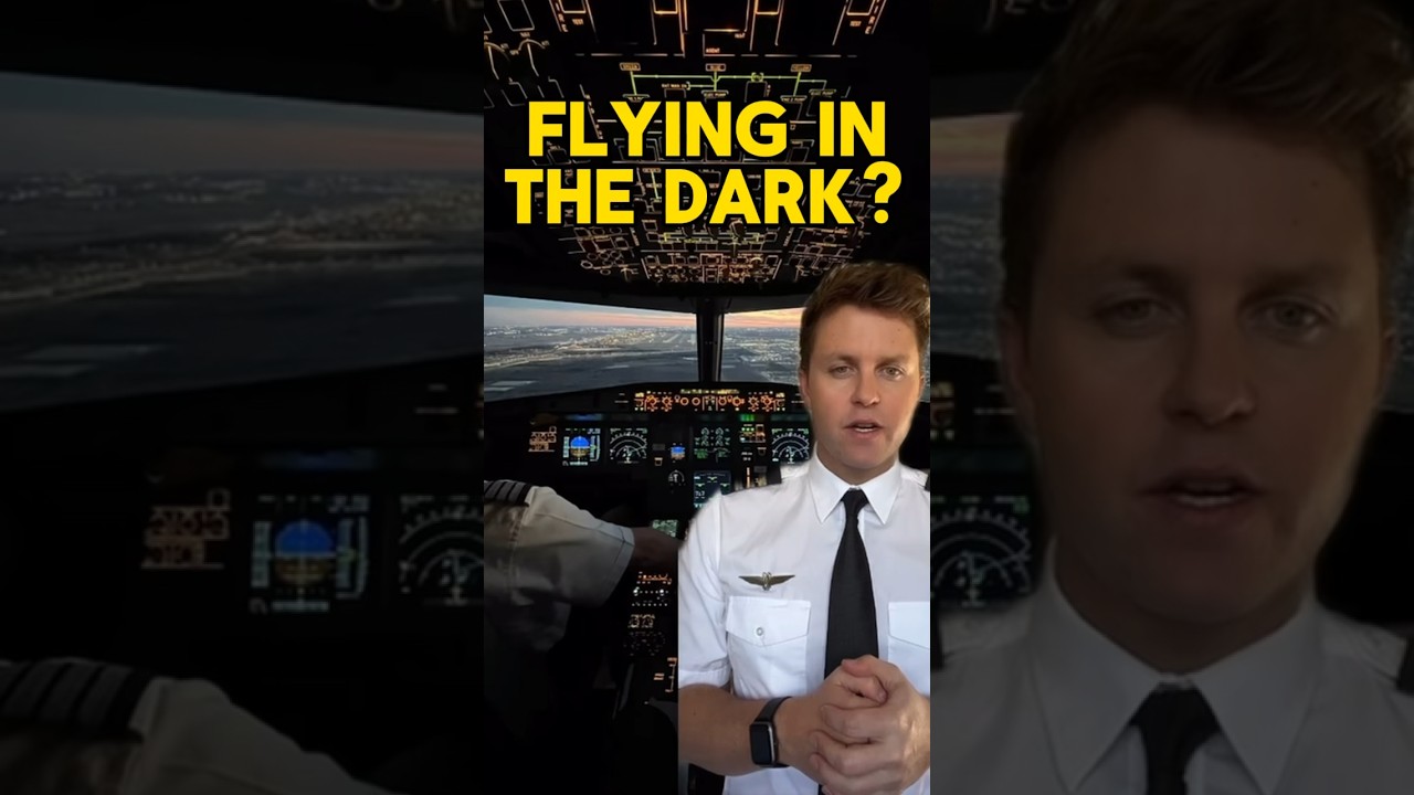 How do pilots see at night?