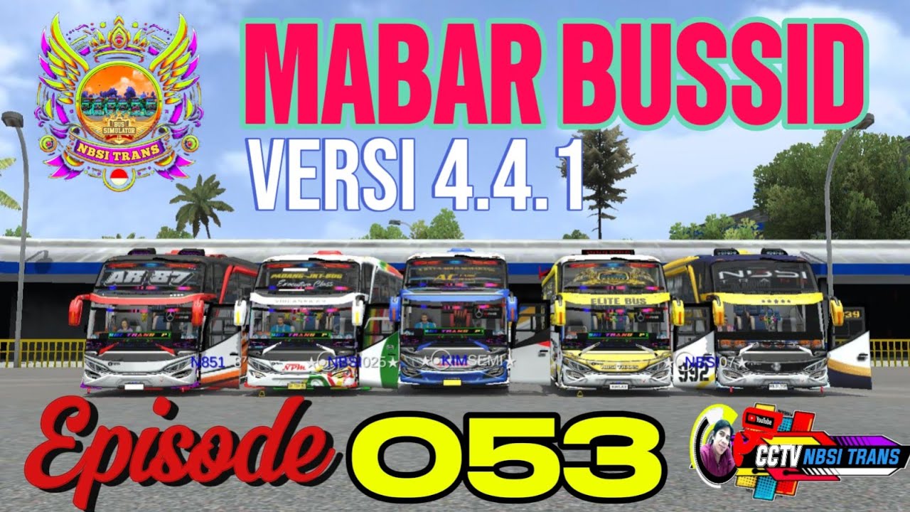 MABAR  BUSSID 11 Maret 2026 MODE BEBAS#cctv #bussid #automobile 