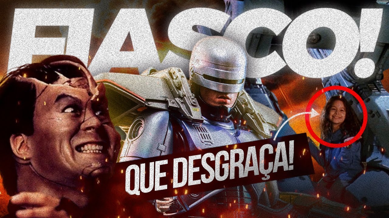 É POR ISSO QUE O ROBOCOP 3 (1994) FOI UM FIASCO INACREDITÁVEL
