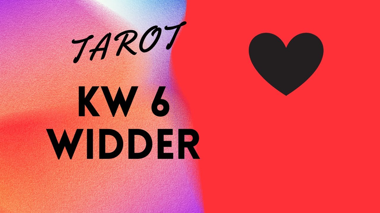 Widder♈️Tarot Liebe KW6🌝
