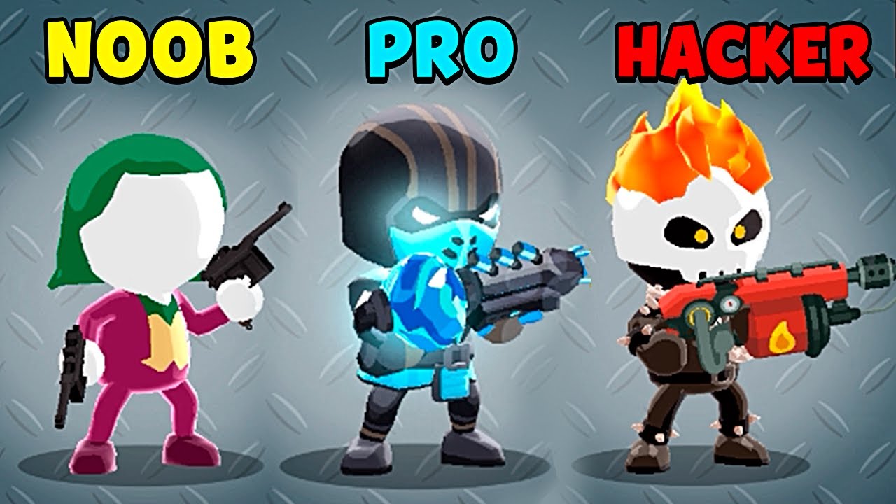 NOOB vs PRO vs HACKER - Johnny Trigger