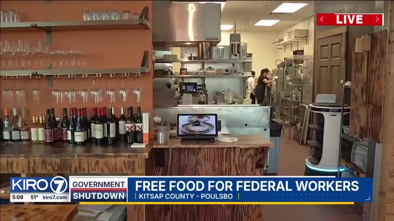 Chef offering free food to federal workers impacted by shutdown