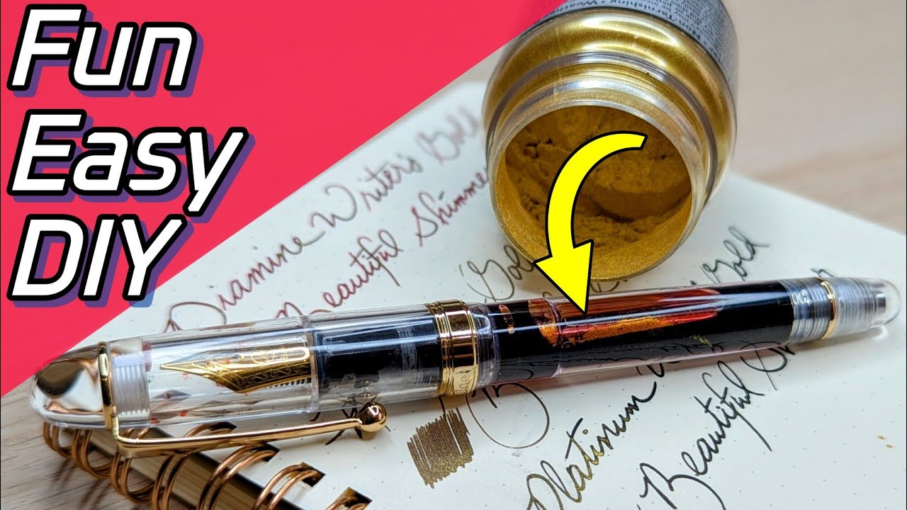 Make Your Inks SHIMMER - Simple At Home How To