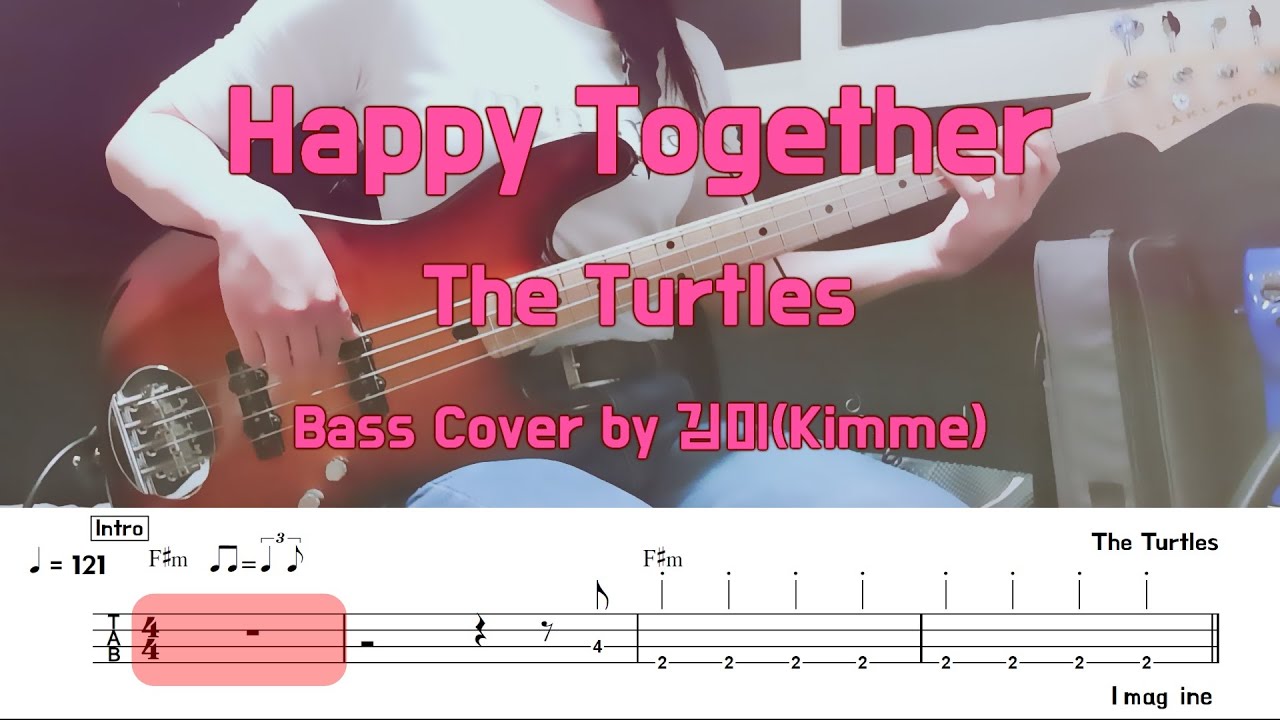 Happy Together_The Turtles_Bass Cover