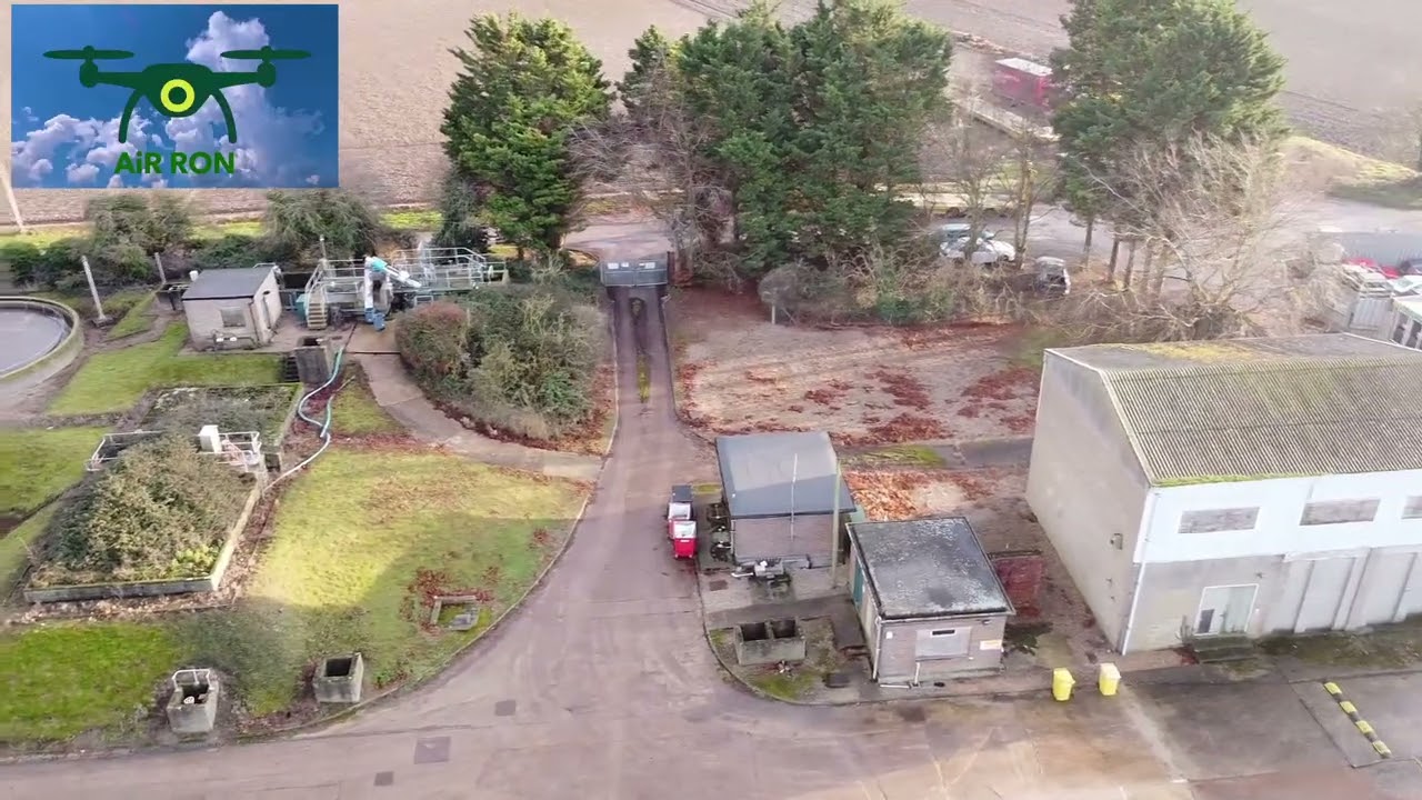 Burwell Water Treatment Plant – Drone Flyover
