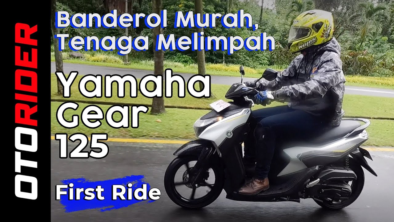 Yamaha Gear 125 Jelajah Jalur Pegunungan - First Ride | Indonesia | OtoRider