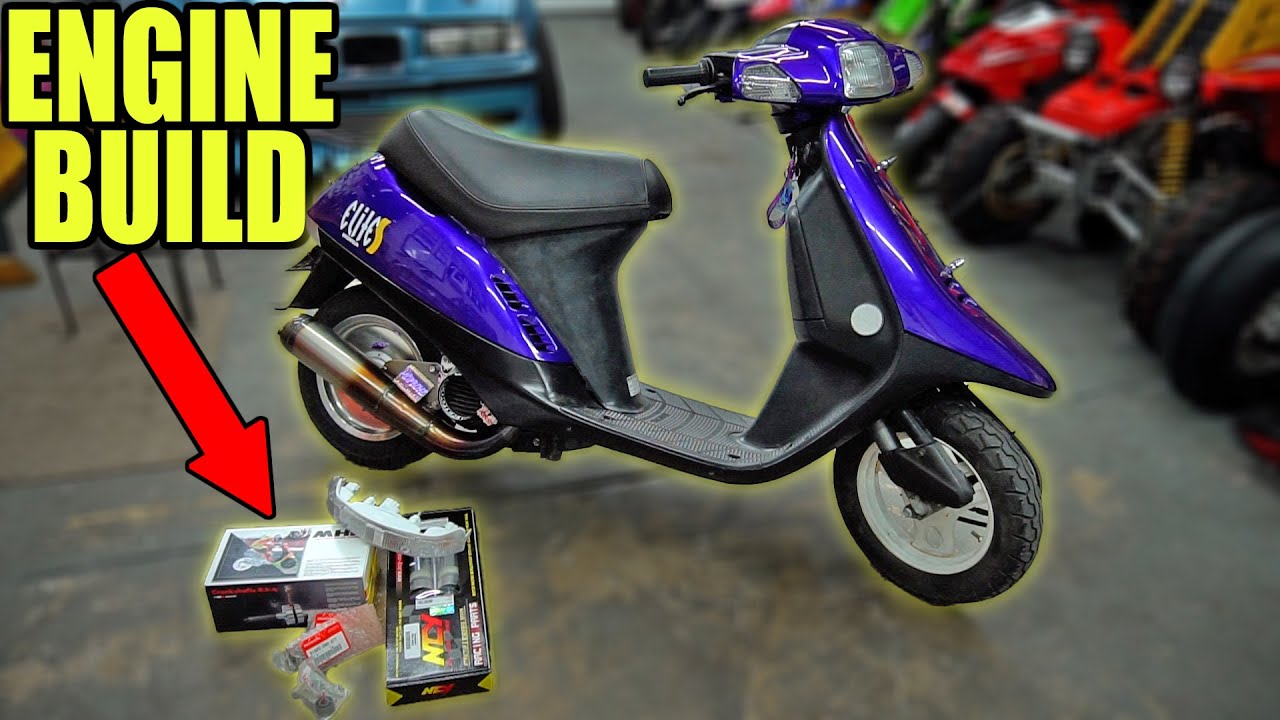 72cc HONDA DIO / ELITE ENGINE BUILD PART 1 | AF16 Full Circle Crank, Crank Bearings, Motor Mounts