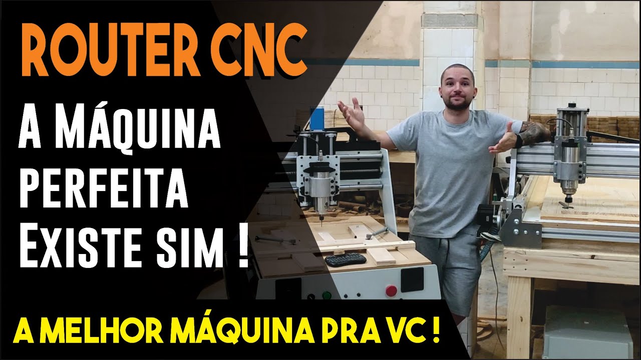 A MELHOR Router CNC para seu negócio / The BEST CNC Router for your business