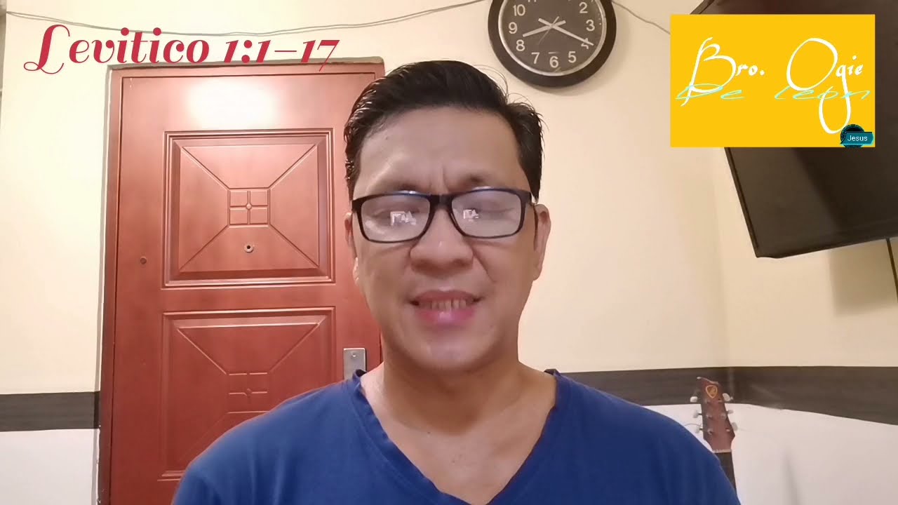 Levitico 1:1-17- Kautusan Tungkol sa mga Handog na Sinusunog