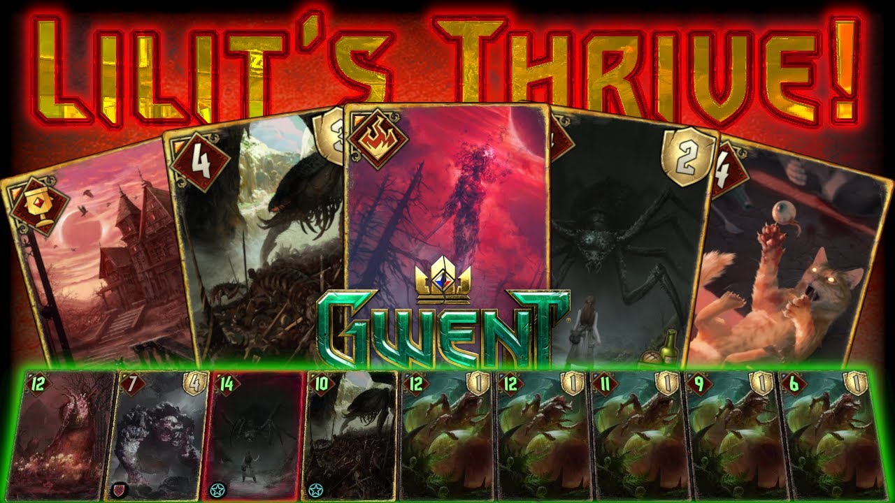 Gwent | Is Lilit's Omen good? | Insane Thrive