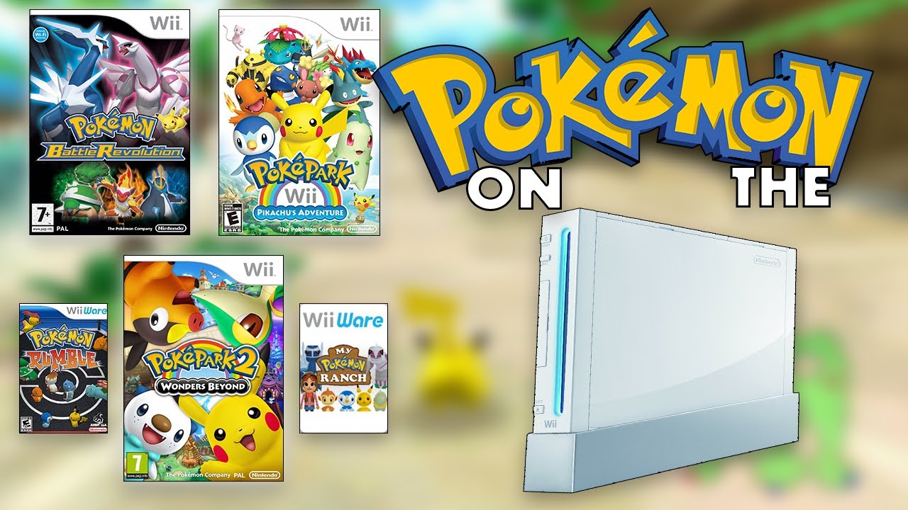 The Weird Pokémon Wii Games...