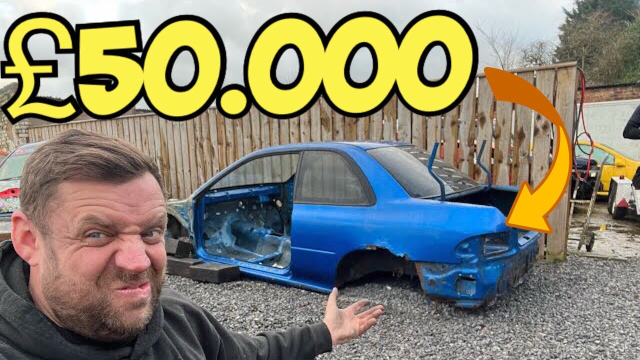 Стоит ли это 50 000 фунтов стерлингов? Можно ли это сохранить? Крайне редкая SUBARU IMPREZA STI V...