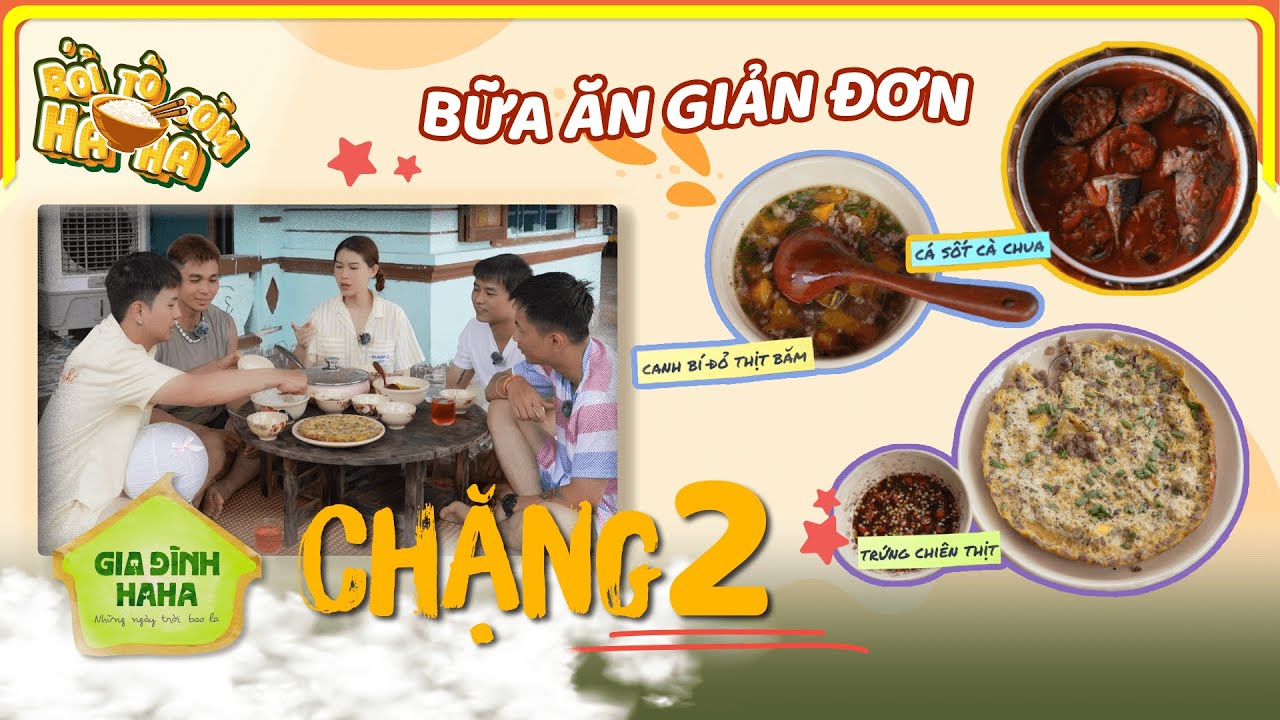 Bới tô cơm HaHa | Bữa ăn đơn giản, đạm bạc mà ăn là mê chữ ê kéo dài
