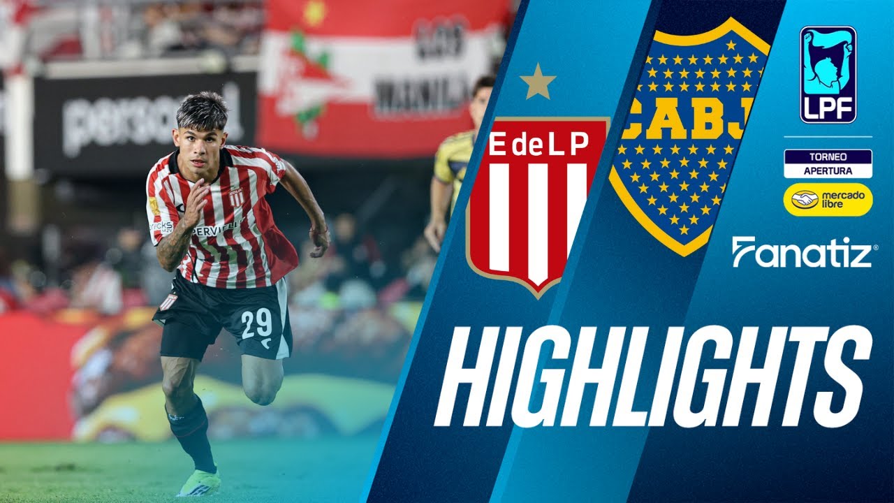 Estudiantes de La Plata 2 vs. Boca Juniors 1 - Game Highlights | #TorneoApertura2026