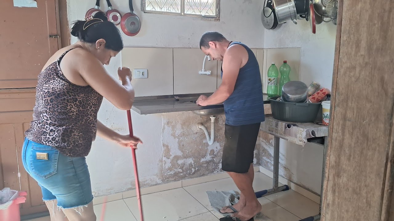 mais um dia de faxina 