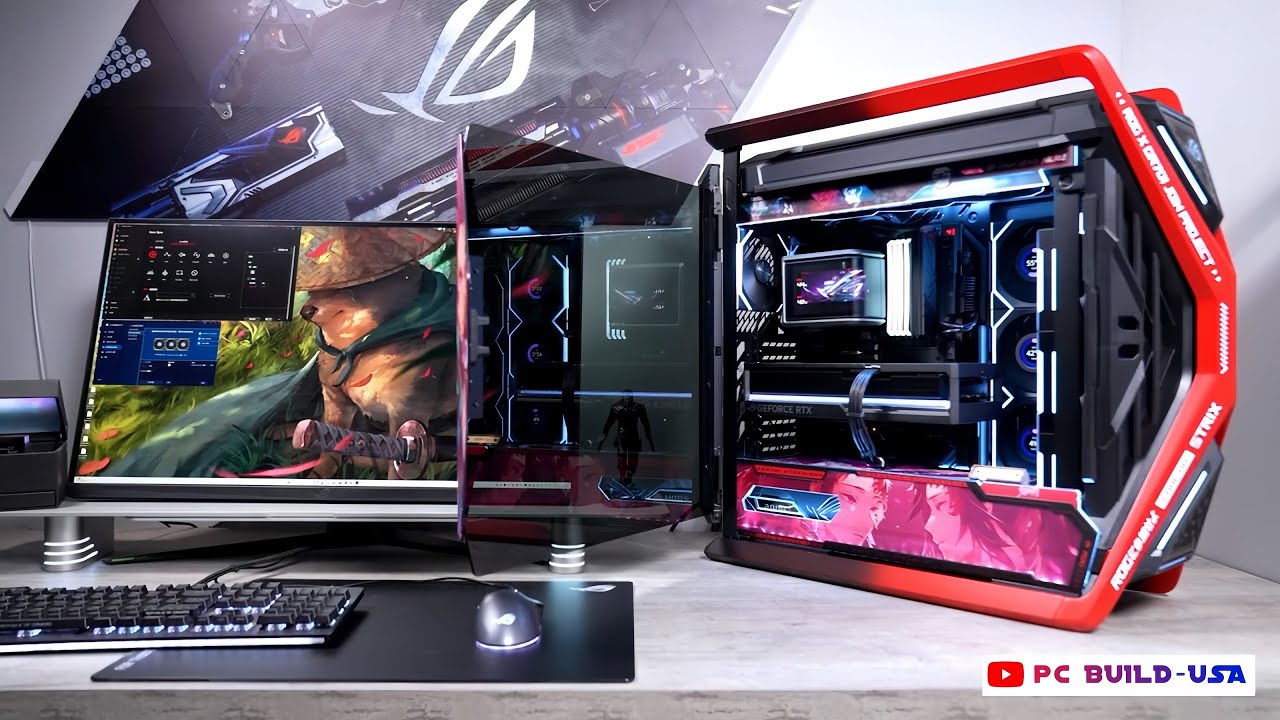 DREAM ROG Gamers' Favorite PC Build 2026? AMD R9 9950X3D + Astral RTX 5090 | GR701