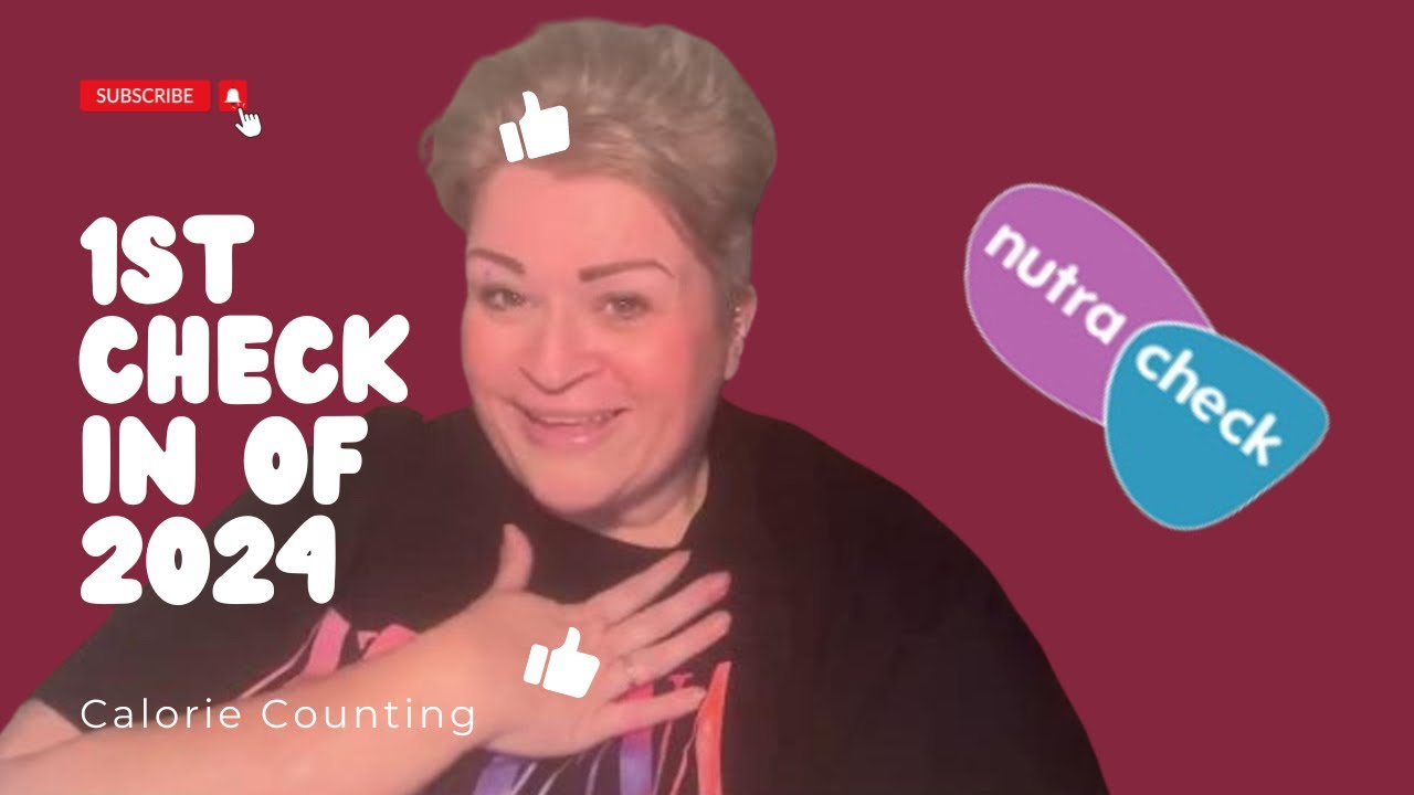 1st check in of 2024….check in Tuesday #nutracheck #caloriedeficit #ad #weighdayresults #calories