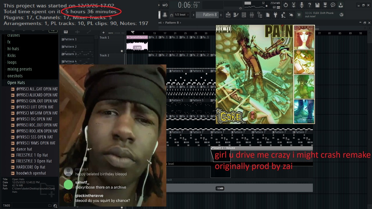 girl u drive me crazy i might crash remake (99% accurate)