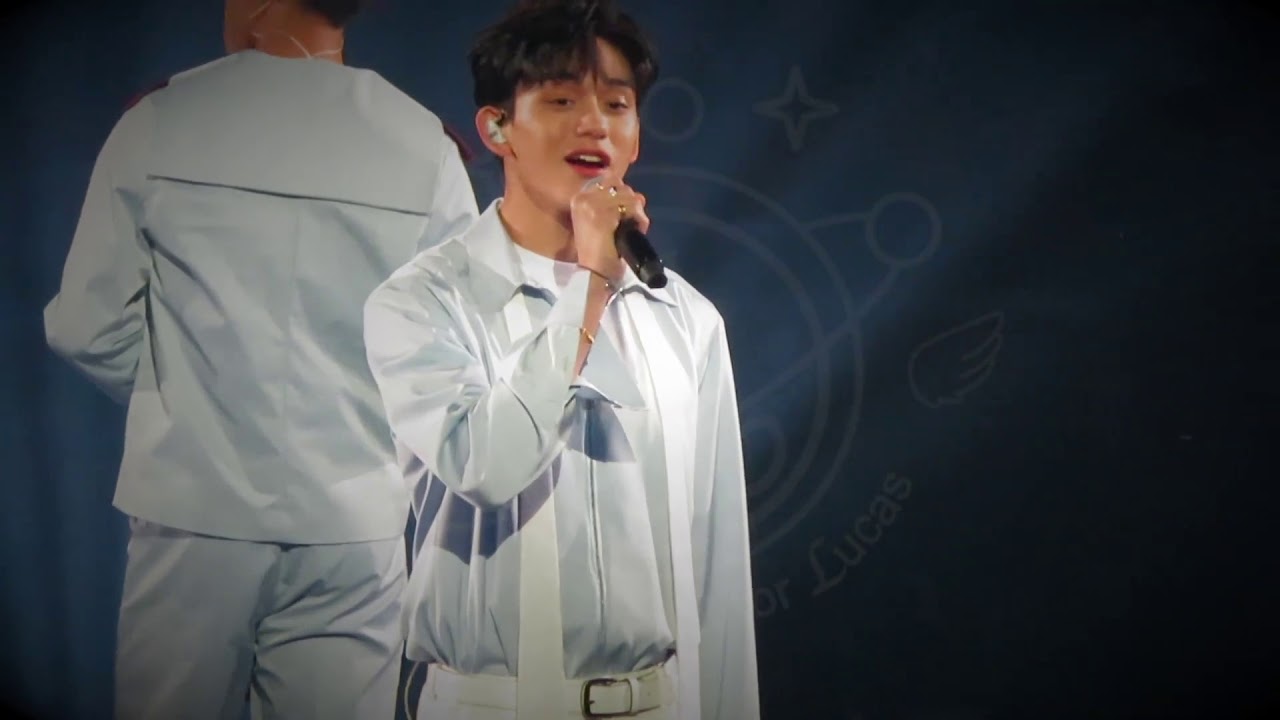 191231 ZheijiangTV New Year's Eve Party - Meteor Rain ost Lucas focus (© CassielForLucas)