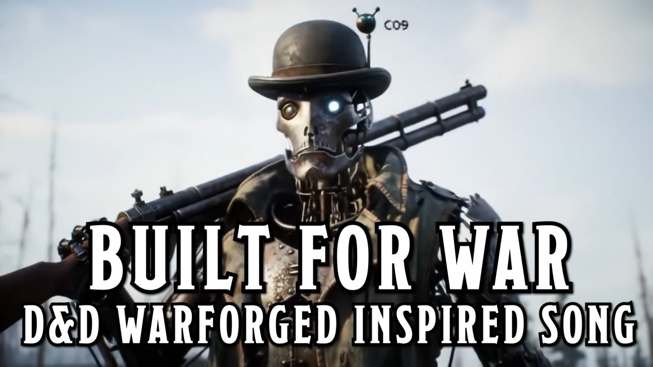 Built for War - A D&D Warforged Inspired Song #sunoai