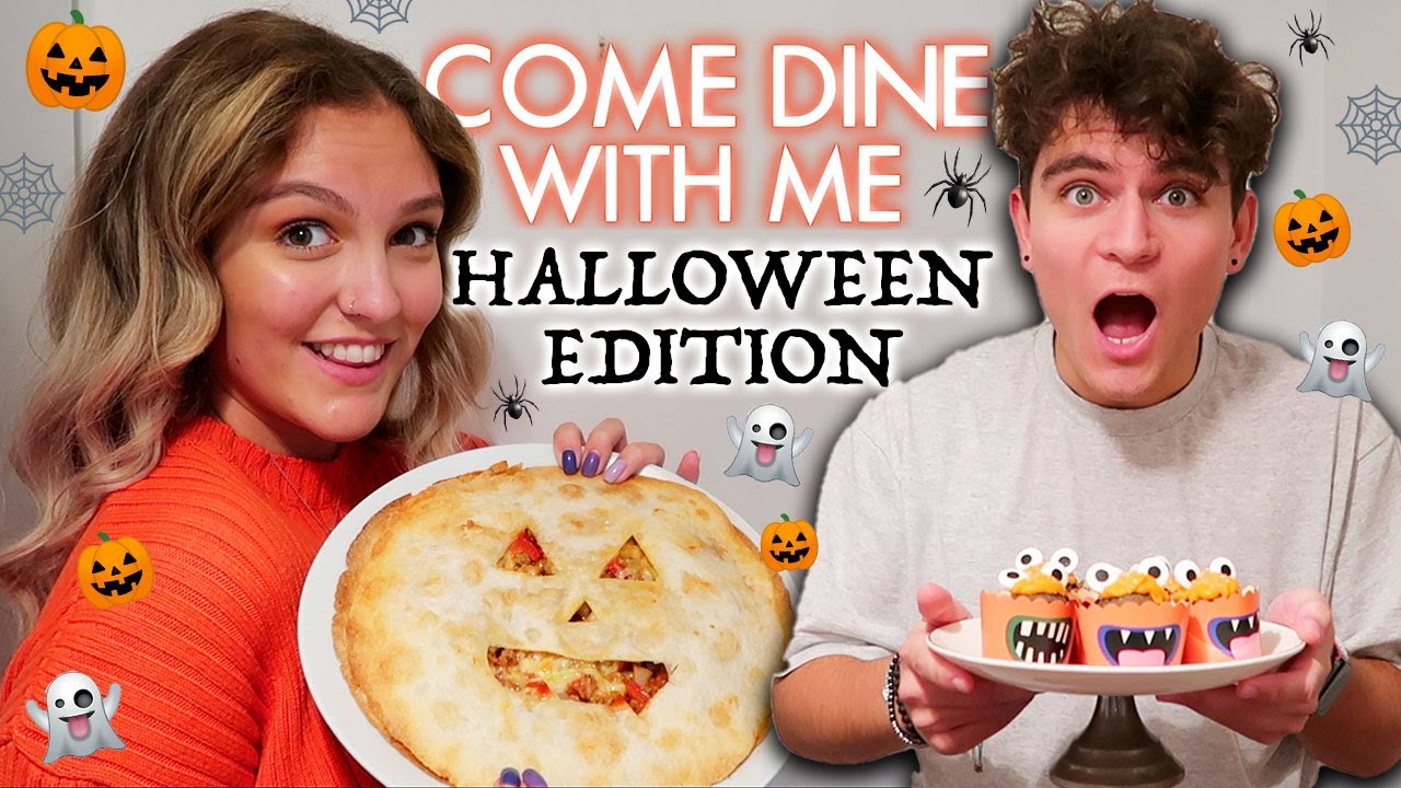 HALLOWEEN COME DINE WITH ME... Boyfriend VS Girlfriend *fail*