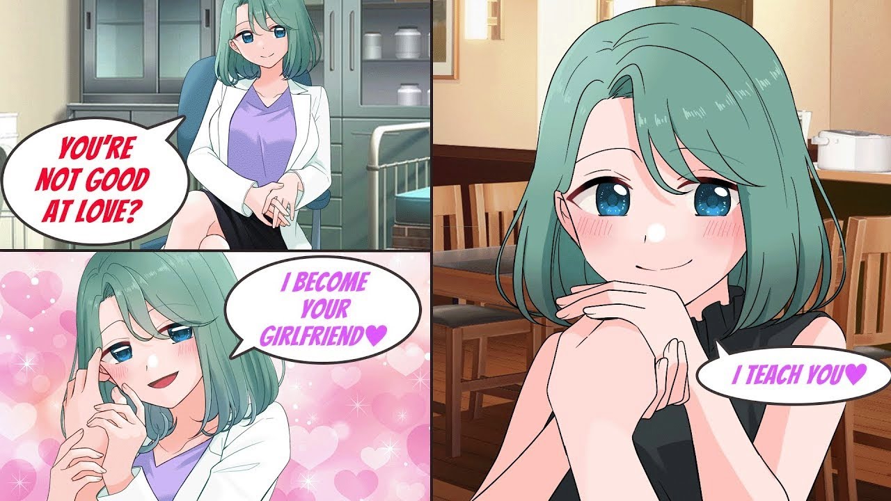 ［Manga dub］My Hot Therapist Offered to Help with My Love Life... But She Might Like Me?［RomCom］