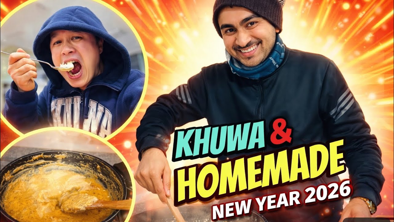 Ghar Samjhaune Swad ! Khuwa on New Year in Korea 2026 l #epskorealife l Bishal Magar l