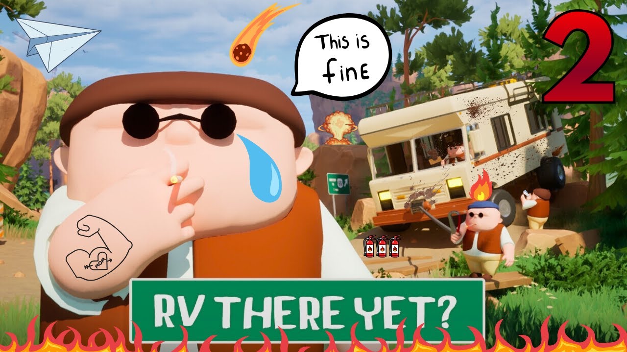 I Drove My RV Into a FOREST FIRE... (It Melted)