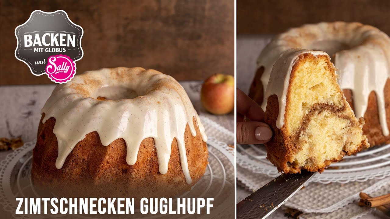 Zimtschnecken-Guglhupf | Backen mit Globus & Sally #89