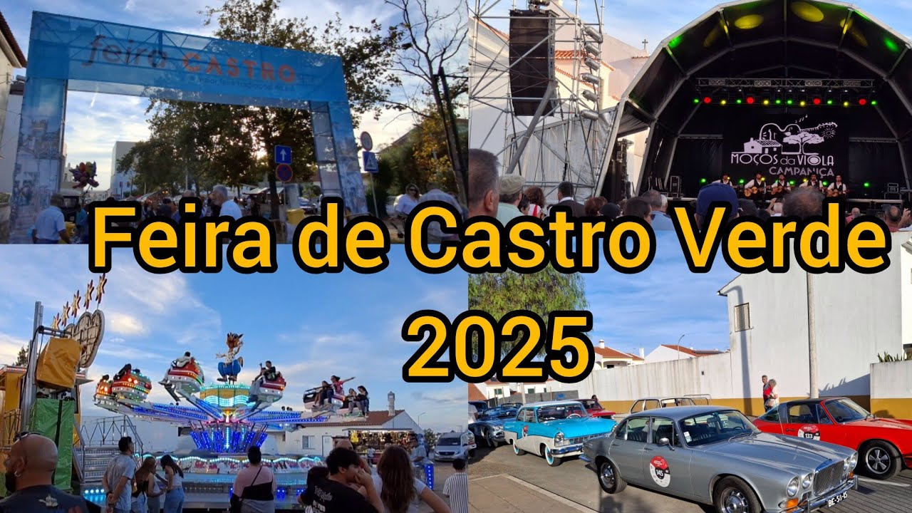 Já é tradição! 😂 4.º ano seguido na Feira de Castro Verde 🇵🇹| A MAIOR DO SUL DO PAÍS| 2025 