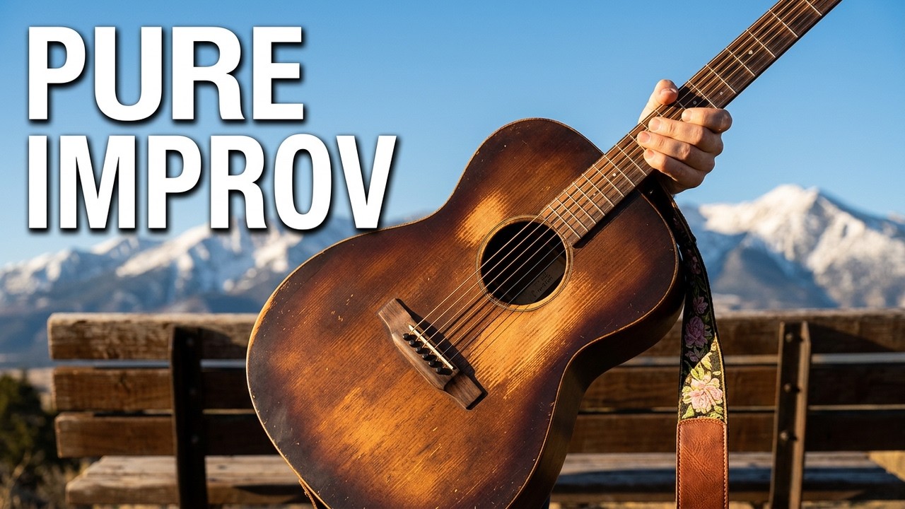 Acoustic Guitar Improvisation | @mnstates practice session January 29