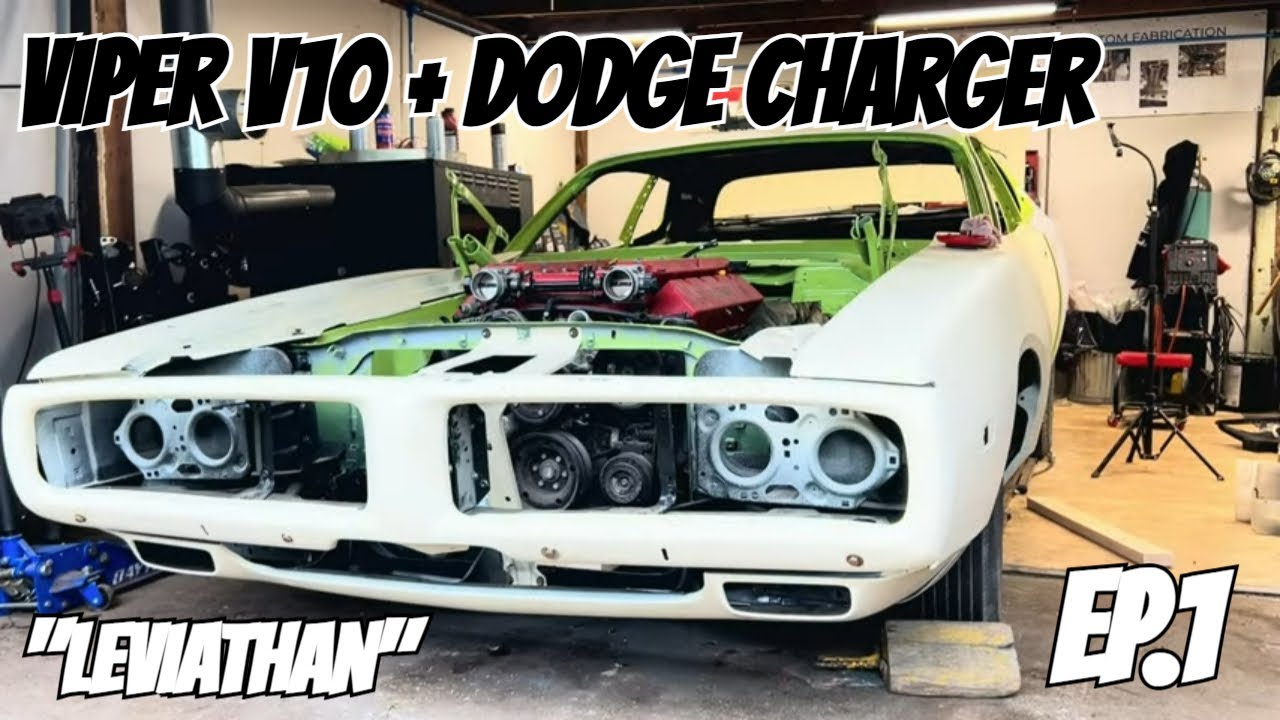 This 73 Charger Gets a Crazy Viper V10 Swap!