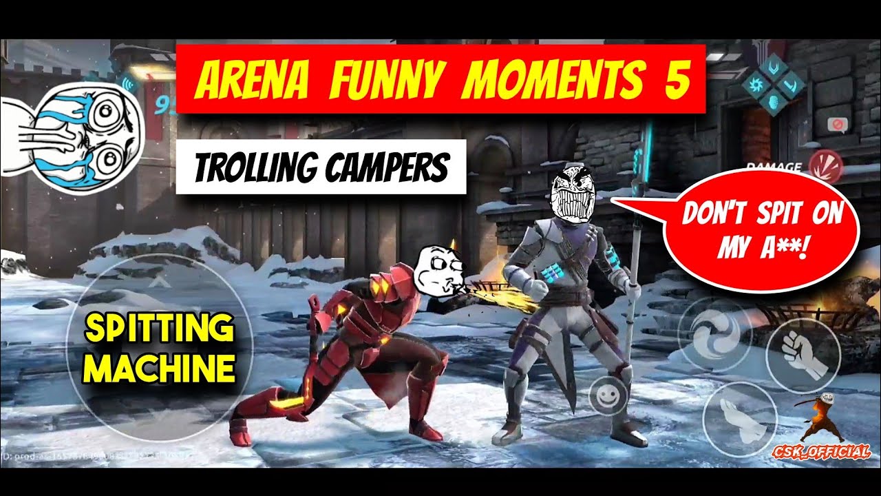SF Arena Funny Moments 5 | Spitting Machine