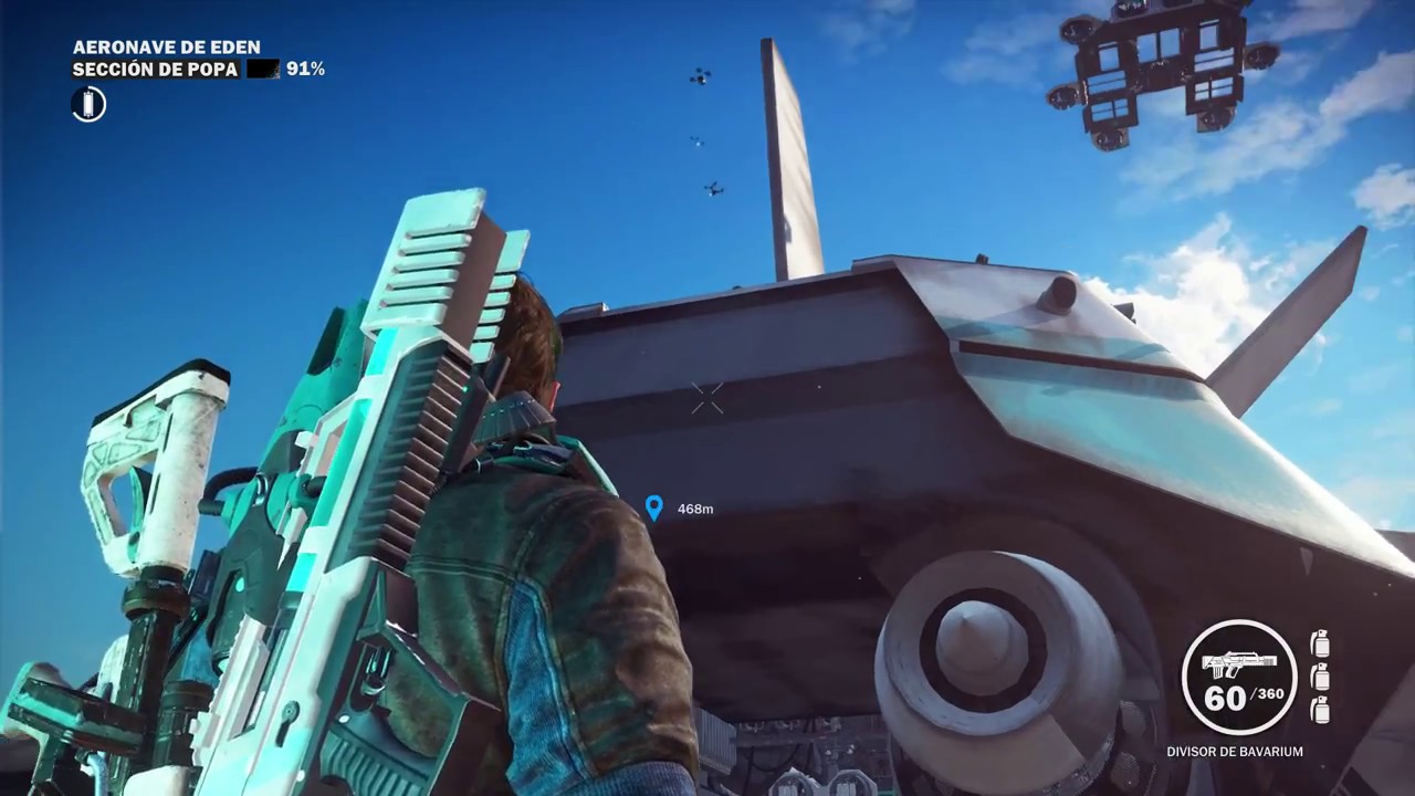 Just Cause 3 - Parte 161 - Aeronave de Eden - Sección de Popa Liberada