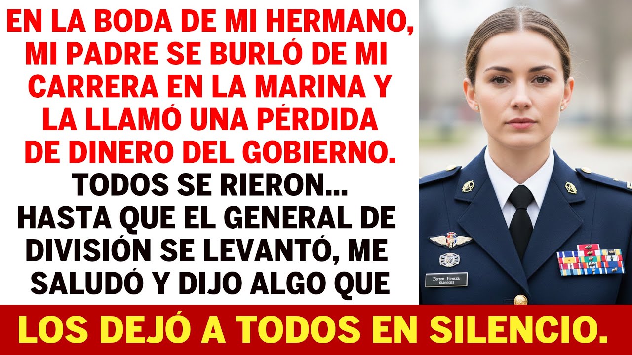 Mi Padre Se Burló De Mi Trabajo En La Marina, Hasta Que Un General Me Saludó Delante De Todos.