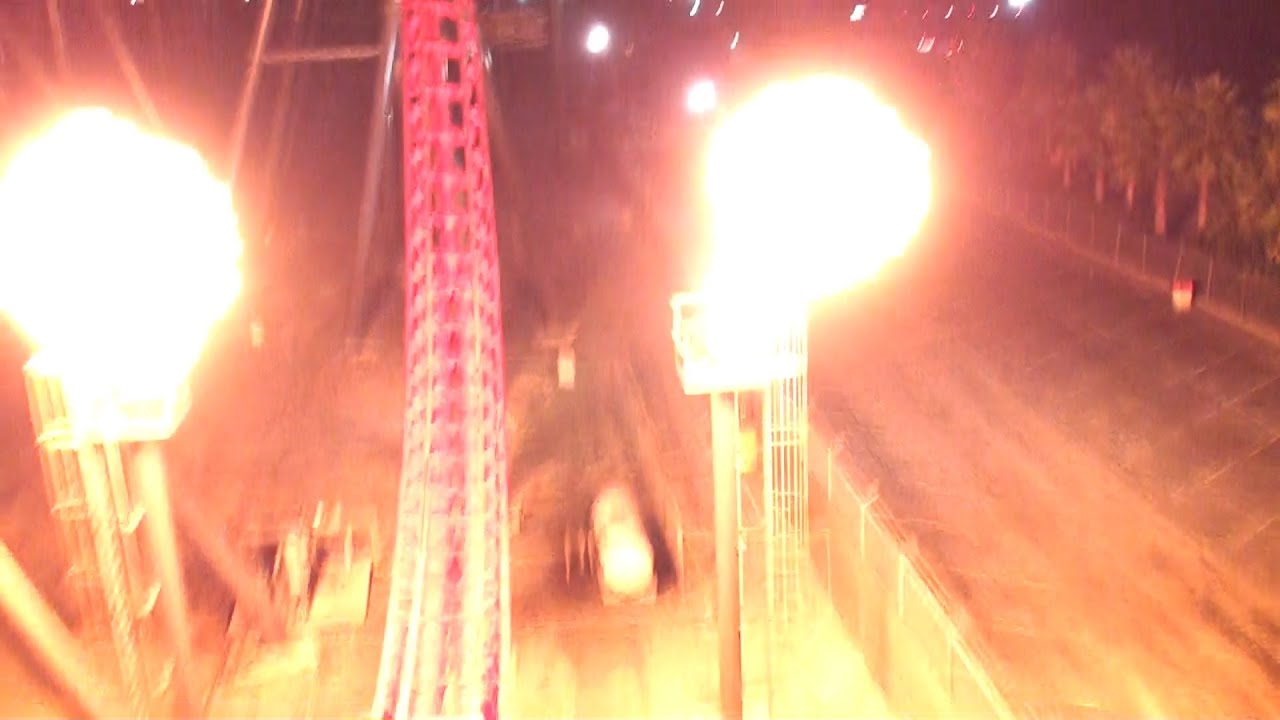 X2 Area 19 Ride POV Six Flags Fright Fest