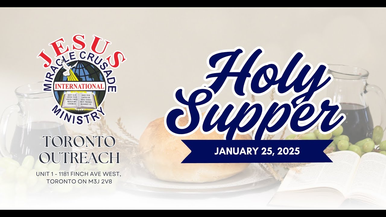 Holy Supper Service - January 25, 2026