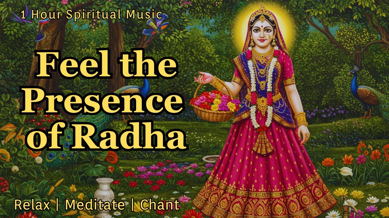 Radha Naam for Deep Relaxation | 1 Hour Spiritual Music