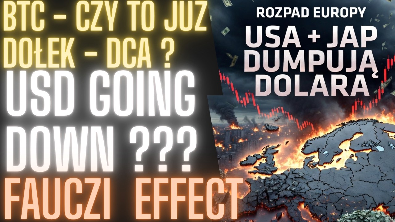🥩 🍖USA ZACHĘCA DO DUMPOWANIA USD🥩 🍖. ROZPAD EUROPY . Efekt Faucziego.
