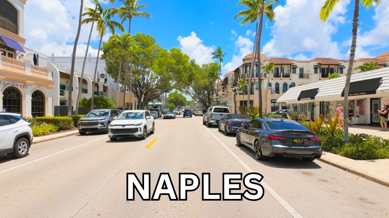 Naples, Florida Scenic Drive 4K | Fifth Avenue, Port Royal & Gulf Shore Blvd